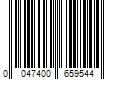 Barcode Image for UPC code 0047400659544. Product Name: Procter & Gamble Gillette Fusion5 Men s Razor Blade Refills  12 Count
