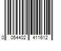 Barcode Image for UPC code 0054402411612. Product Name: Designer Skin Grand Affair Quadruple Bronzing DHA Bronzer Tanning Lotion - 13.5 oz