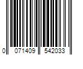 Barcode Image for UPC code 0071409542033. Product Name: Straight Arrow Products  Inc. Mane  n Tail Herbal-Gro Conditioner  Olive Oil Infused (27.05 Oz)