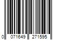 Barcode Image for UPC code 0071649271595. Product Name: Master Lock Bike Lock Cable with Combination, Resettable, 5 ft. Long