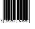 Barcode Image for UPC code 0071691249559. Product Name: Newell Rubbermaid Home Rubbermaid  Dish Drainer  Small  14.31 in L x 12.49 in W x 5.39 in H  Steel  White