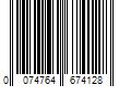 Barcode Image for UPC code 0074764674128. Product Name: AMERICAN INTERNATIONAL IND Ardell Faux Mink False Eyelashes  812  2 Pairs