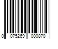 Barcode Image for UPC code 0075269000870
