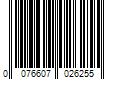 Barcode Image for UPC code 0076607026255. Product Name: SAINT-GOBAIN ABRASIVES INC Norton 07660702625 3x High Performance Bulk Sandpaper  9 x11  (Pack of 100)