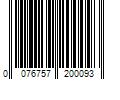 Barcode Image for UPC code 0076757200093. Product Name: POH INC POH NoWax Classic 490  Floss  100 Yd.
