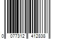 Barcode Image for UPC code 0077312412838. Product Name: Ampro Shine N Jam Rainbow Edges 4oz.