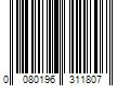 Barcode Image for UPC code 0080196311807. Product Name: Medline Aluminum Lightweight Folding 4-Wheel Rollator in Blue