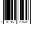 Barcode Image for UPC code 0087453200706. Product Name: Hygenic Corporation TheraBand Professional Latex Resistance Bands  6 Yard Roll  Silver  Super Heavy  Advanced Level 2