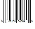 Barcode Image for UPC code 009100040640