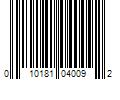 Barcode Image for UPC code 010181040092. Product Name: E.T. Browne Drug Co. Inc. Palmer s Cocoa Butter Formula with Vitamin E  18.7oz 530g (1 Jar)