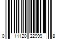 Barcode Image for UPC code 011120229998. Product Name: BISSELL Power Force Bagged Upright Vacuum  1739
