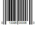 Barcode Image for UPC code 013385000060. Product Name: MAHLE G17937 Carburetor Mounting Gasket