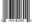 Barcode Image for UPC code 014381206920