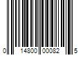 Barcode Image for UPC code 014800000825. Product Name: Mott s LLP Mott s Strawberry Applesauce  4 Ounce Cups  6 Count
