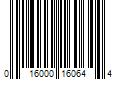 Barcode Image for UPC code 016000160644