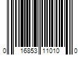 Barcode Image for UPC code 016853110100