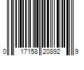 Barcode Image for UPC code 017158208929