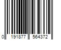 Barcode Image for UPC code 0191877564372