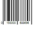 Barcode Image for UPC code 0193000688696. Product Name: Glidden Premium 1 qt. PPG1075-2 Almond Milk Semi-Gloss Interior Latex Paint