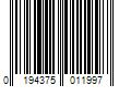 Barcode Image for UPC code 0194375011997. Product Name: ETHOS Rubber Hex Dumbbell, Red