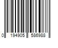 Barcode Image for UPC code 0194905586988. Product Name: VANS Unisex Adult 7.5 Men/9 Women VN0A5FCBY28 Black/White