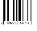 Barcode Image for UPC code 0195204539743. Product Name: Skechers Men's GOwalk 6 Walking Shoes, Navy / Orange, Size 10.5