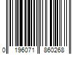 Barcode Image for UPC code 0196071860268. Product Name: Smith Prospect Jr Mips Helmet - Kids' Matte Flamingo, S/M