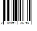 Barcode Image for UPC code 0197961800760. Product Name: HP Chromebook 14a-nf0000nr | Intel Processor | ChromeOS | 64 GB eMMC | 4 GB LPDDR5 | 14" Display | 9P988UA#ABA