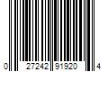 Barcode Image for UPC code 027242919204. Product Name: Sony SA-RS3S Wireless Rear Speakers for HT-A7000 (Pair)