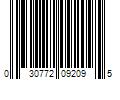 Barcode Image for UPC code 030772092095. Product Name: Gain 88 oz. Plus AromaBoost Moonlight Breeze Scent HE Liquid Laundry Detergent (61-Loads)