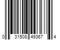 Barcode Image for UPC code 031508493674. Product Name: Motorcraft Air Filter
