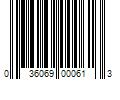 Barcode Image for UPC code 036069000613. Product Name: Black Pointe Bay 80-Count Single Serve Donut Shop Blend Coffee Pods