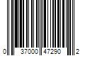 Barcode Image for UPC code 037000472902. Product Name: Fixodent Denture Adhesive Cream  0.6 ounces (17 g)
