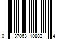 Barcode Image for UPC code 037063108824. Product Name: Adams Manufacturing Stackable White Plastic Frame Stationary Adirondack Chair with Slat Seat | 8371-48-3700