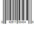 Barcode Image for UPC code 042511534346. Product Name: Denso Products & Services Americas Inc DENSO 5343 Spark Plug (4 Pack)