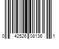 Barcode Image for UPC code 042526081361. Product Name: Hanson TAPPLGCD 3/8-24