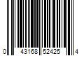 Barcode Image for UPC code 043168524254. Product Name: GE Specialty LED 40-Watt EQ S11 Soft White Intermediate Base (e-17) LED Light Bulb | 93128996