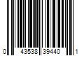 Barcode Image for UPC code 043538394401