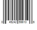 Barcode Image for UPC code 045242556106. Product Name: Milwaukee-49-22-3090 12 PC Hole Dozer with Carbide Teeth Hole Saw Kit