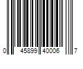 Barcode Image for UPC code 045899400067. Product Name: Hillman Distinctions 5-in Satin Nickel Number 6 | 843216