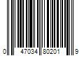 Barcode Image for UPC code 047034802019. Product Name: TRIMACO 9 ft. X 12 ft. Rubber-Duckie Heavyweight Butyl Drop Cloth