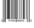 Barcode Image for UPC code 047400688438. Product Name: Procter & Gamble Gillette ProGlide Men s Razor Value Pack  1 Handle & 4 Razor Blade Refills  Silver