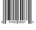 Barcode Image for UPC code 047400690370. Product Name: Procter & Gamble Gillette Dry Spray Antiperspirant and Deodorant for Men Power Rush 4.3 oz