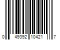 Barcode Image for UPC code 049392104217. Product Name: US Toy Company Economy Playing Cards - Pack of 12