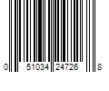 Barcode Image for UPC code 051034247268