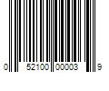 Barcode Image for UPC code 052100000039. Product Name: Shaw Plugs Mech Expansion Plug T-Handle 2.62 H 52003-1