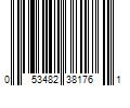 Barcode Image for UPC code 053482381761