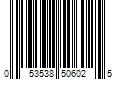 Barcode Image for UPC code 053538506025. Product Name: Steelworks 1-in x 6-ft Interior/Exterior Zinc-Plated Steel Solid | 11211