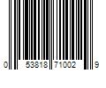 Barcode Image for UPC code 053818710029. Product Name: Funai Corporation Kodak Verite 5 XL Black Ink Cartridge