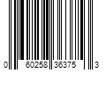 Barcode Image for UPC code 060258363753. Product Name: The Clorox Company Brita Premium Leak Proof Filtered Water Bottle  Night Sky  26 oz